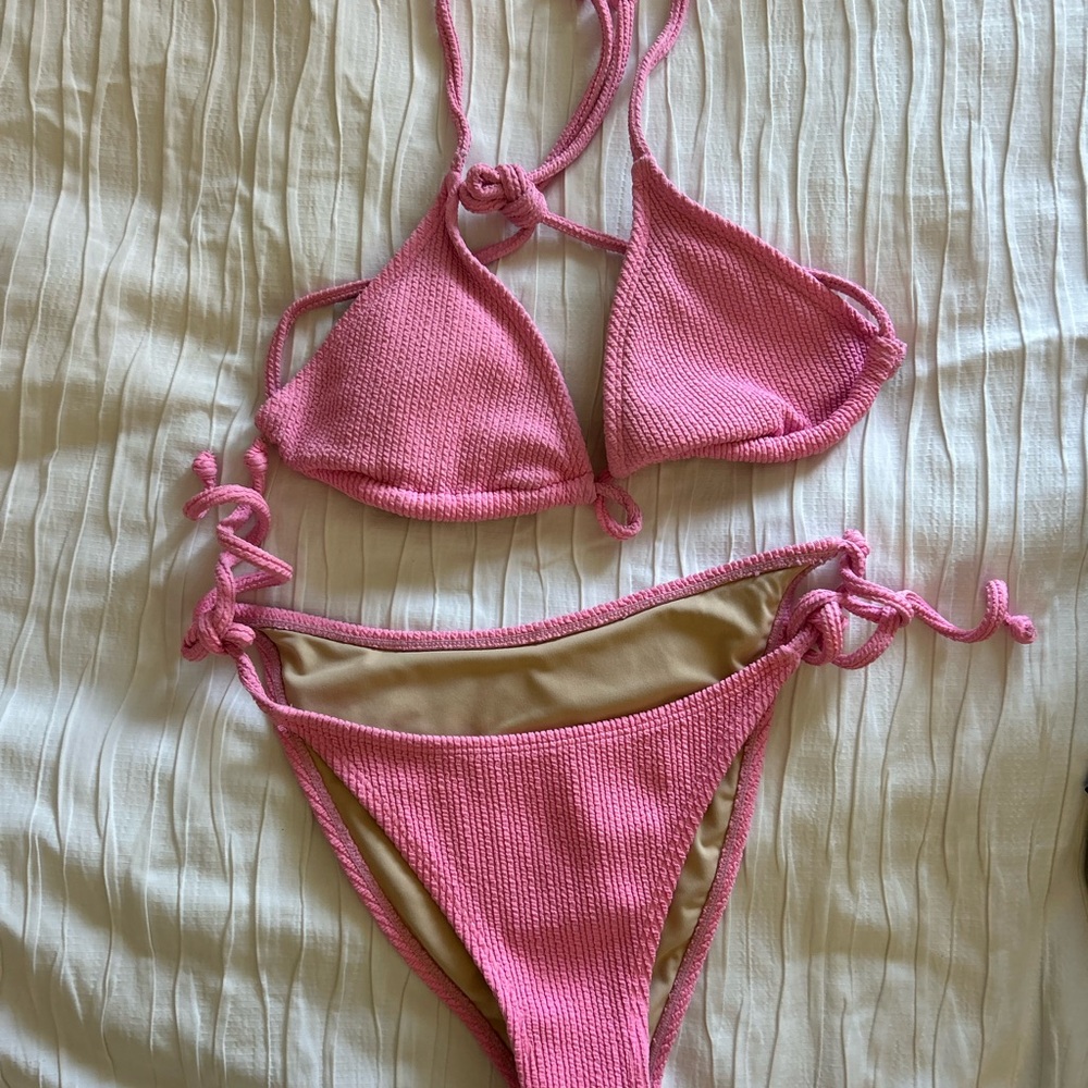 Cotton On Pink Bikini Set